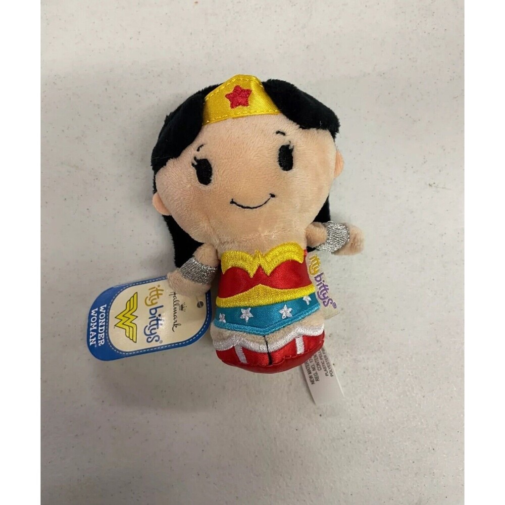 Hallmark Itty Bittys - WONDER WOMAN Plush Collectible Toy NWT Gifting Kids Cute